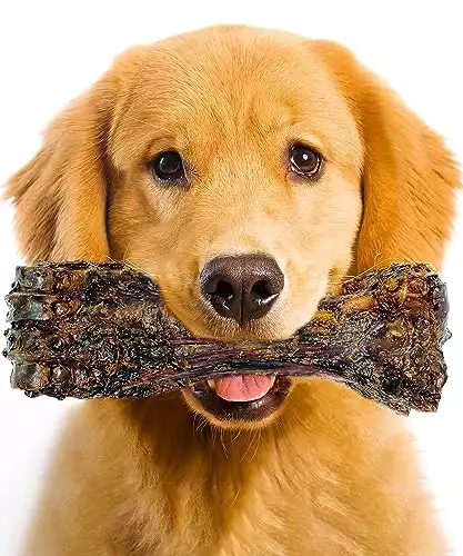 Lively Tails Liver Coated Dog Bones for Aggressive Chewers