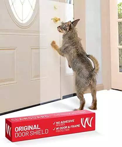 CLAWGUARD - The Ultimate Door Scratch Shield for Dog and Cat Clawing