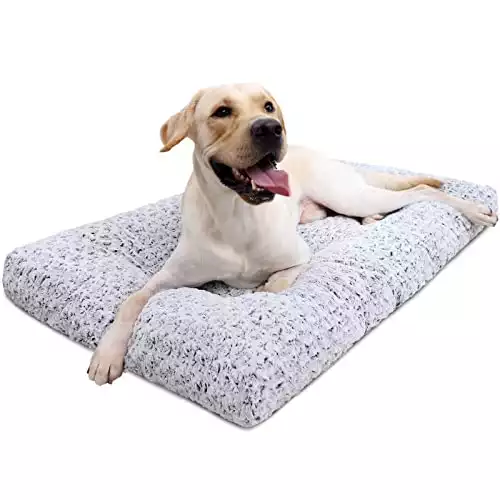 Washable Plush Dog Crate Beds - Sizes for all Breeds