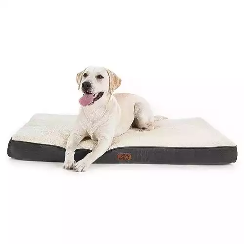 Bedsure Dog Bed with Removable Washable Cover, Suitable for Dogs Up to 65 lbs
